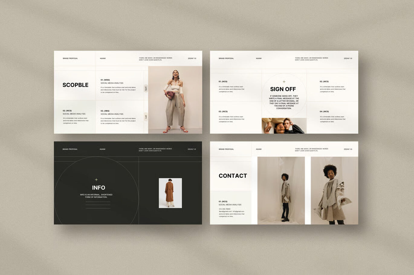 Brand Proposal Template