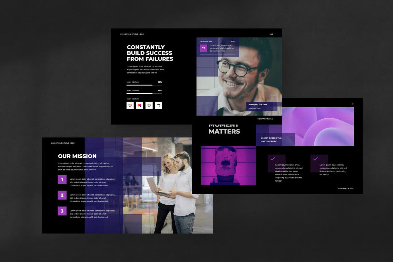 Aura Animated PowerPoint Template