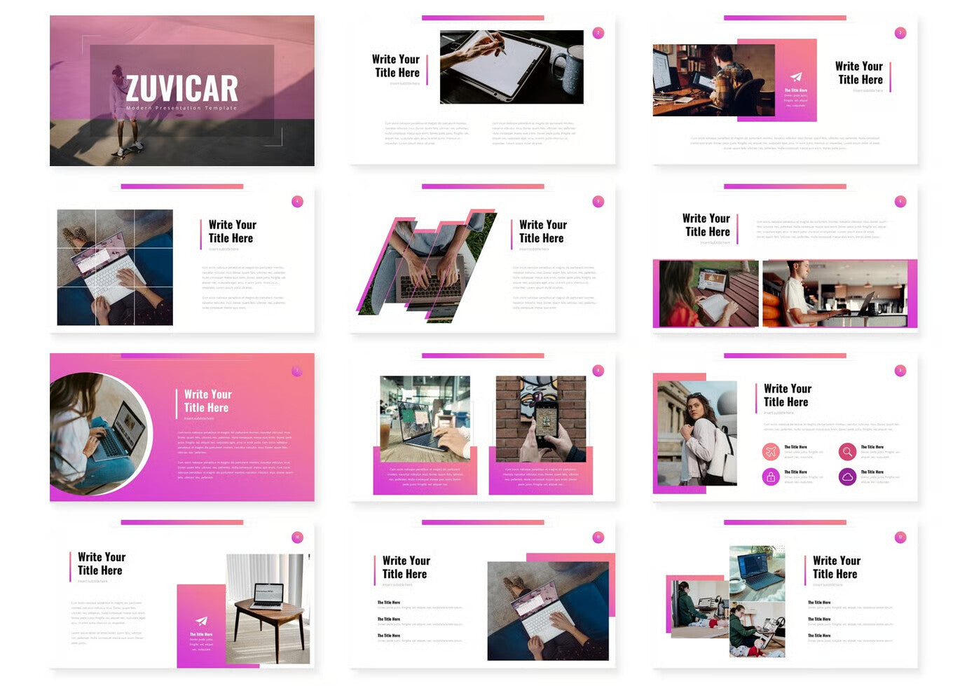 Zuvicar - Presentation Template